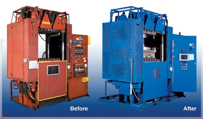 Press refurbishment a cost-effective strategy for improving production